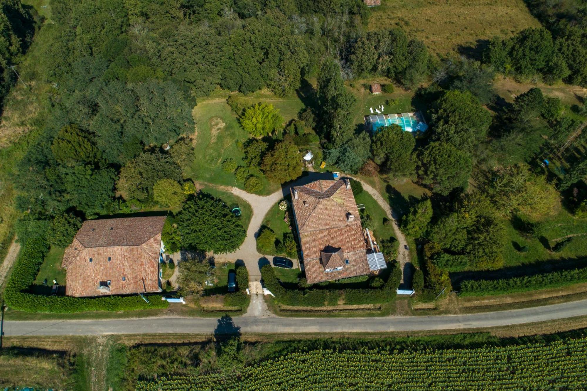 La Maison De L'Ecolieu Du Turc - Piscine Partagee Le Mas-d'Agenais Экстерьер фото